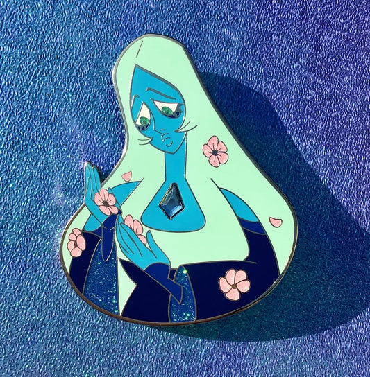 Blue Diamond Pin