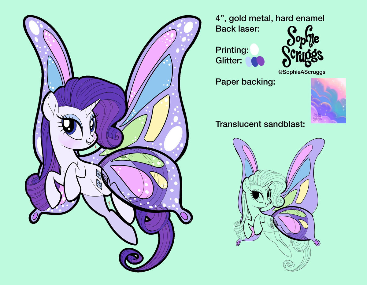 *PRE-ORDER* Generosity Butterfly XXL Pin