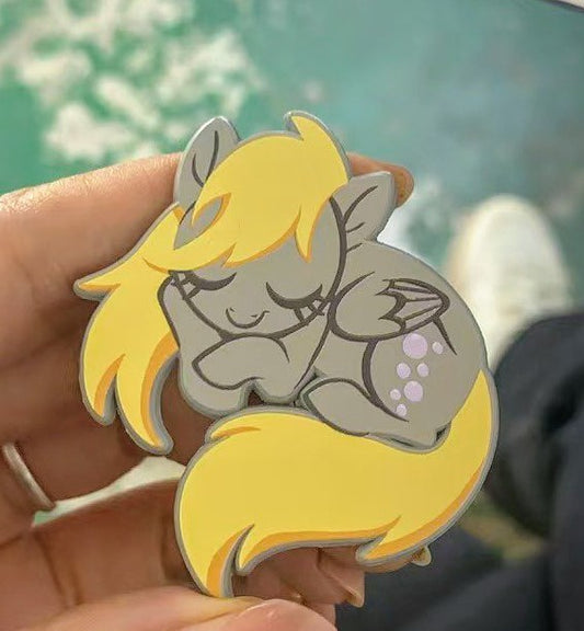 Sleepy Derp Pin
