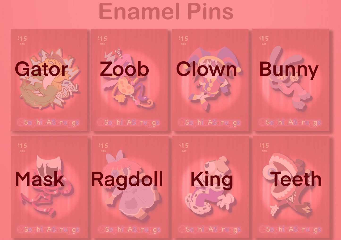 DC Enamel Pins