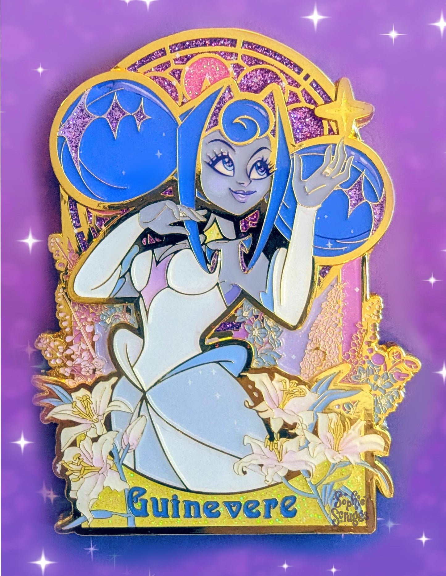*new* XL Guinevere Enamel Pin