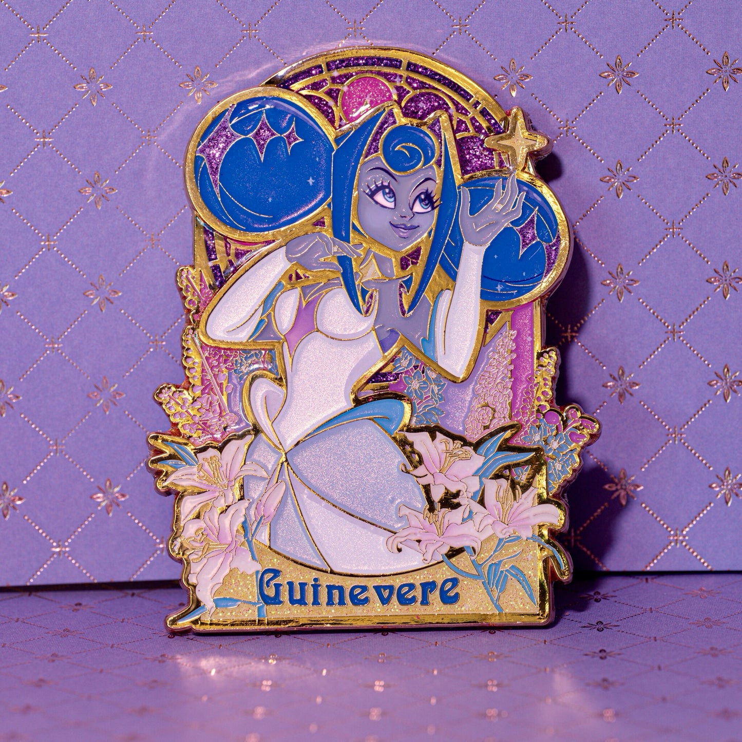 *new* XL Guinevere Enamel Pin