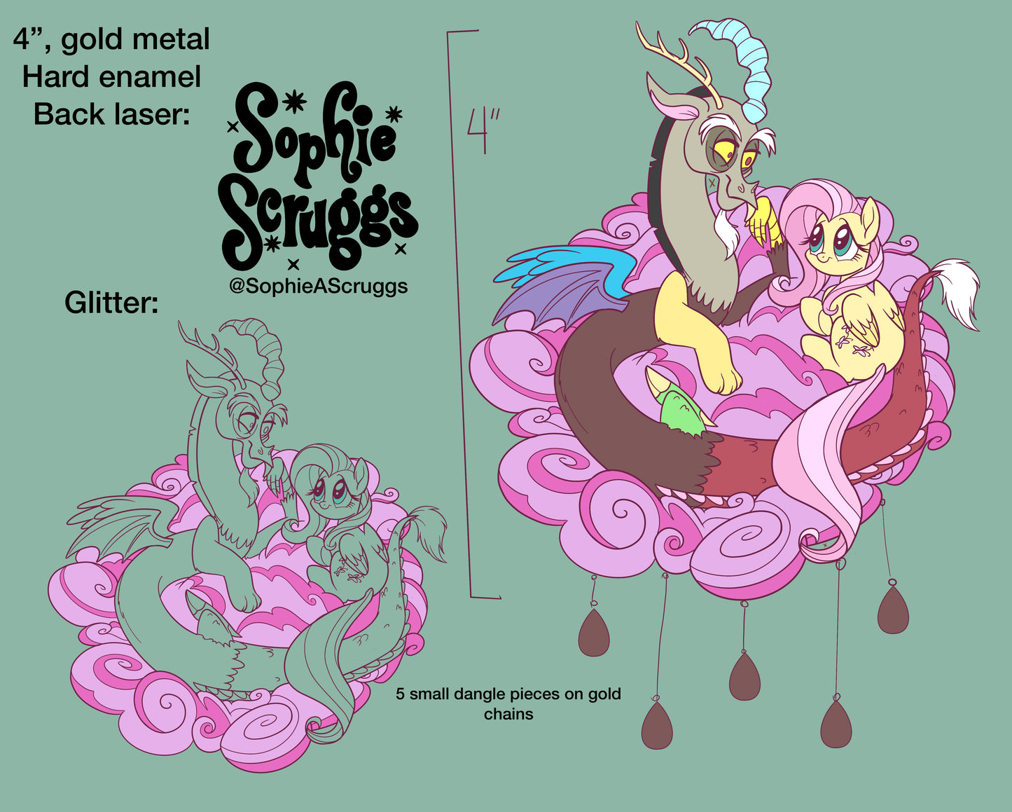 *PREORDER* Fluttercord XL Pin