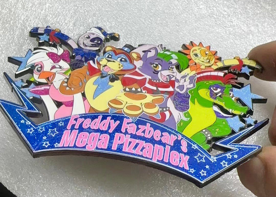 Mega Freddy Pin (UV Reactive!)