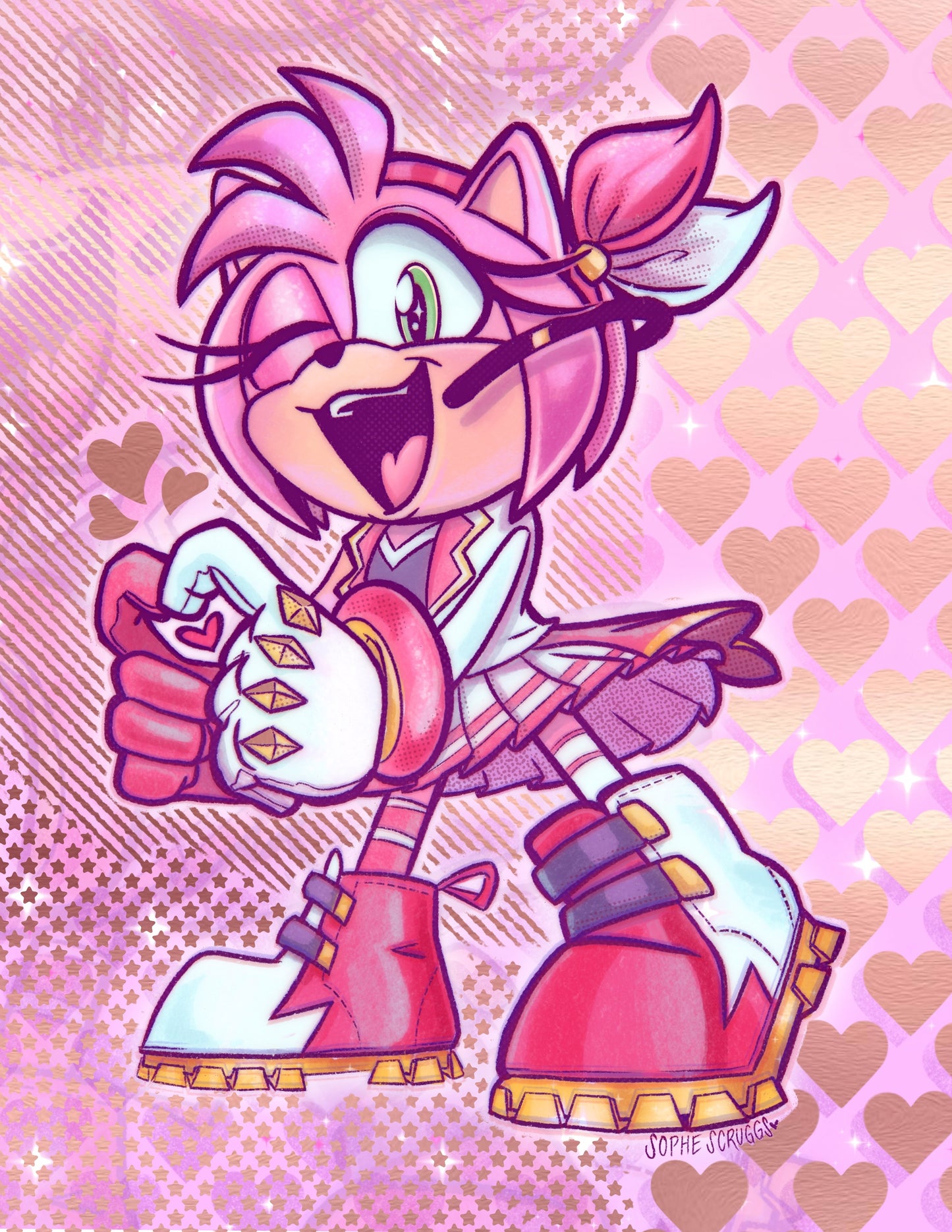 FOIL PRINT: Amy